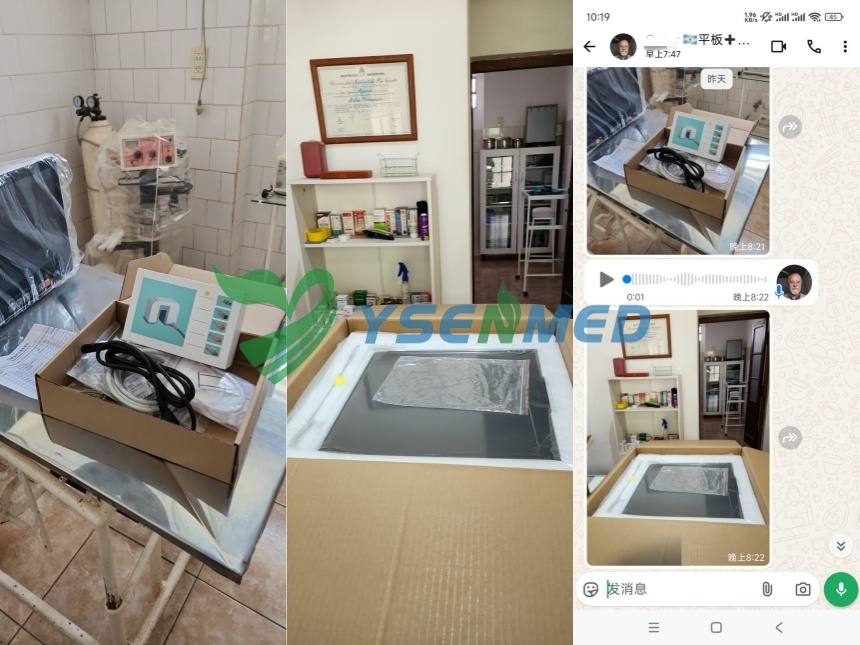Customer Feedback from Argentina: Oscar Is Satisfied with the Venu 1717X Flat Panel Detector