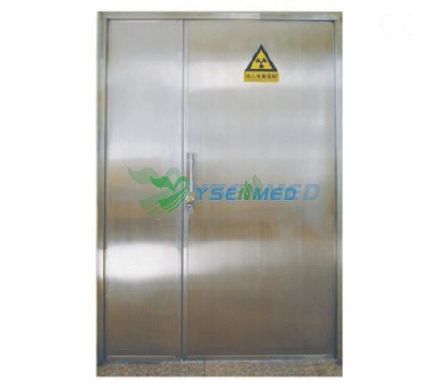 puerta batiente y corredera de plomo puerta de protección de plomo de rayos X YSX1525