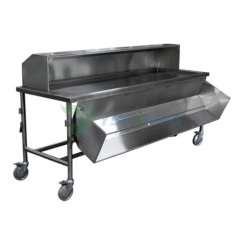 Carro de transferencia de cadáveres de acero inoxidable YSTSC-2H