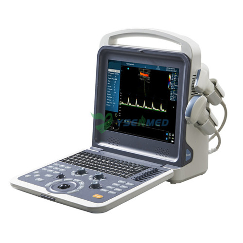 Máquina de ultrasonido Doppler color portátil de venta superior YSB-K0