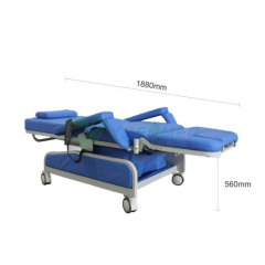 Venta superior Silla de hemodiálisis Cama de hemodiálisis Cama de diálisis eléctrica YSHB-XTY