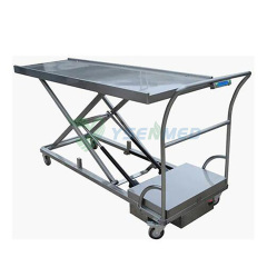 Chariot de levage de cadavre électrique en acier inoxydable YSSJT-1A