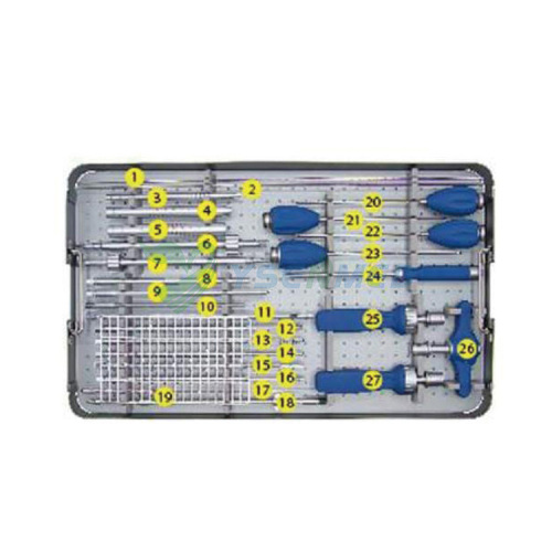 Ensemble d'instruments à vis pédiculaire mini-invasive 2200-17