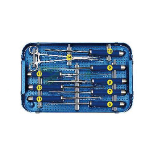 Ensemble d'instruments pour plaque cervicale antérieure 2200-02