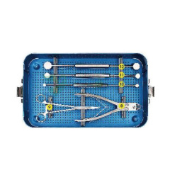 Ensemble d'instruments à cage en maille de titane 2200-05