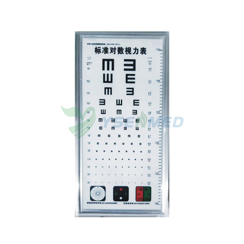 YSENMED Medical Ophthalmic LED Vision Chart YSENT-SLB3