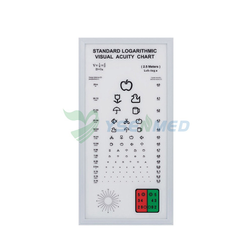 YSENMED Medical Ophthalmic LED Vision Chart YSENT-SLB6