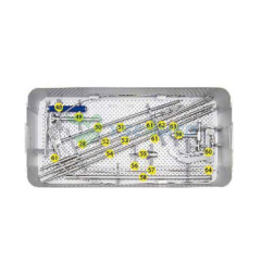 Juego de instrumentos para clavo intramedular tibial para abordaje suprarrotuliano 1200-15