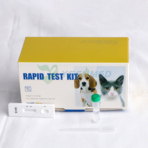 Tiras de prueba rápida veterinaria YSENMED Prueba de anticuerpos Ehrlichia Ab EHR