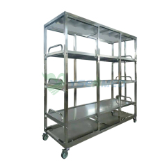 Estante de almacenamiento de cadáveres de acero inoxidable YSCFJ-3