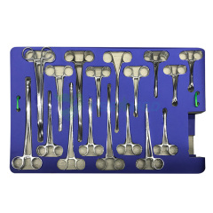 Juego de instrumentos ginecológicos y obstétricos SSF-2