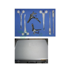 Instrumentos de operación de ginecología Conjunto de dispositivo intrauterino Conjunto de DIU YSOT-SQF-2