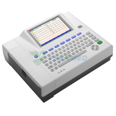 YSECG-012S EKG Cable 12 Lead 12 Channel ECG Equipment