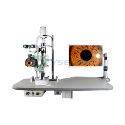 Lámpara de hendidura digital óptica YSLXD-3ER-E