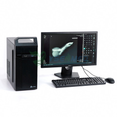 Appareil à rayons X vétérinaire numérique 5kW Unité de radiographie vétérinaire stationnaire 100mA YSX050-B