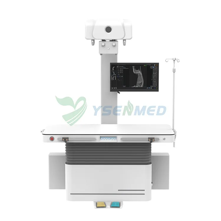 YSX-DRF32V Sistema de rayos X de fluoroscopia y radiografía dinámica digital veterinaria de 32 kW