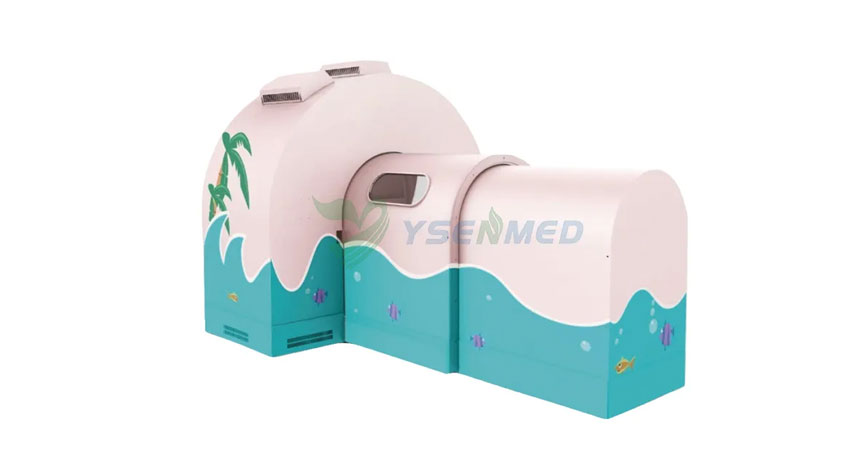 Escáner CT veterinario YSCT732V con jaula de Faraday