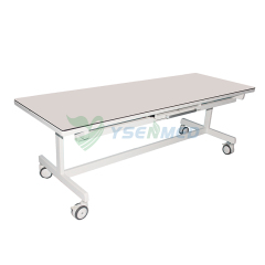 Table de radiographie mobile avec roue pour appareil à rayons X