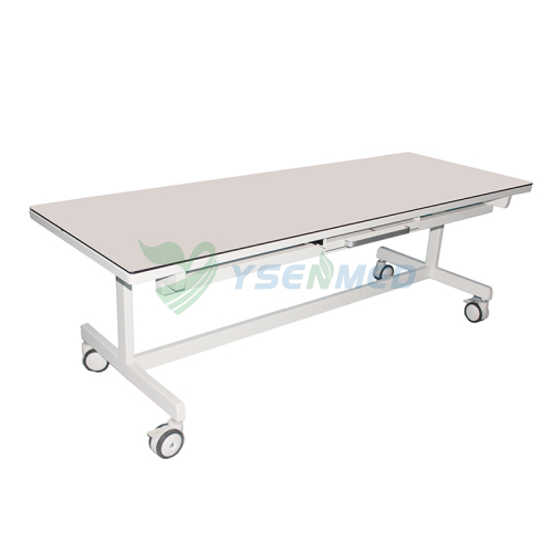 Mesa de radiografía móvil con rueda para máquina de rayos X