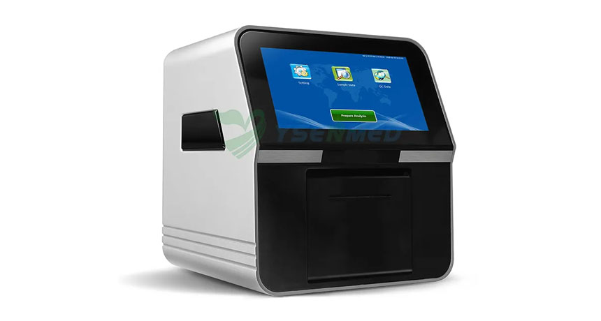 Operation video of YSENMED auto dry chemistry analyzer YSTE120
