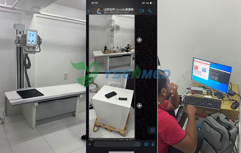 Otro sistema YSX500D DR ha llegado a un hospital de Filipinas