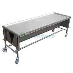 Chariot de transfert de corps en acier inoxydable de haute qualité YSTSC-S38