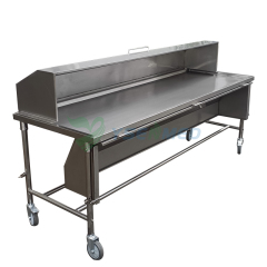 Chariot de transfert de corps en acier inoxydable de haute qualité YSTSC-S38