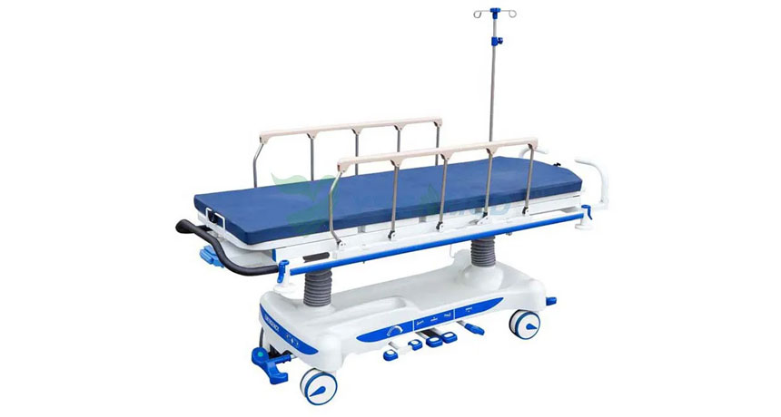 Demonstration video for patient transfer stretcher trolley YSHB-KX883.