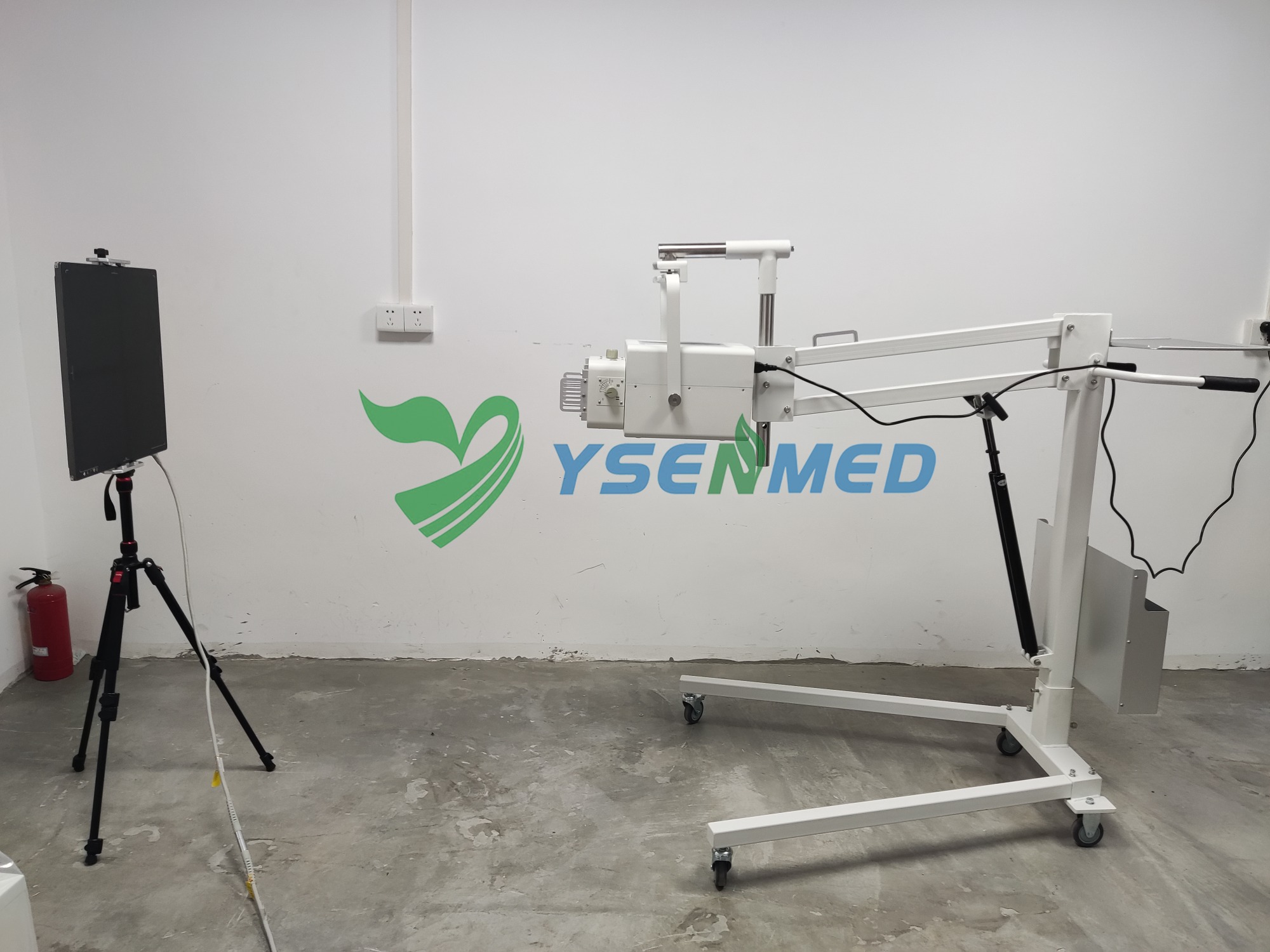YSENMED YSX056-PE 5.6kW portable DR system is installed in East Timor.