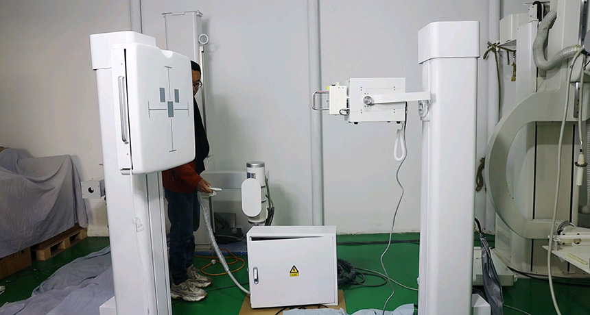 Preliminary Preparations For Installing The X-ray Machine