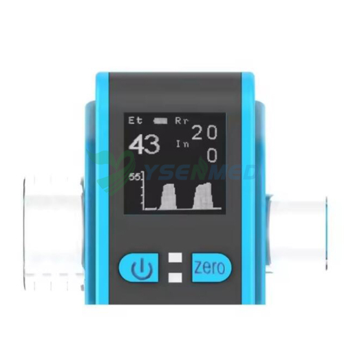 Moniteur de capnomètre sans fil Micro Portable ETCO2 Co2 YSPM-CA80
