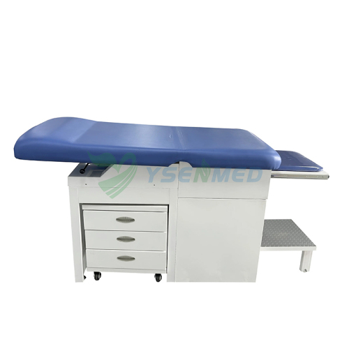 Camilla de reconocimiento ginecológico con cajones tipo armario YSHB-SX1