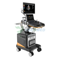 Sistema de ultrasonido Doppler color con carrito 4D para ecografía cardiovascular YSB-T6
