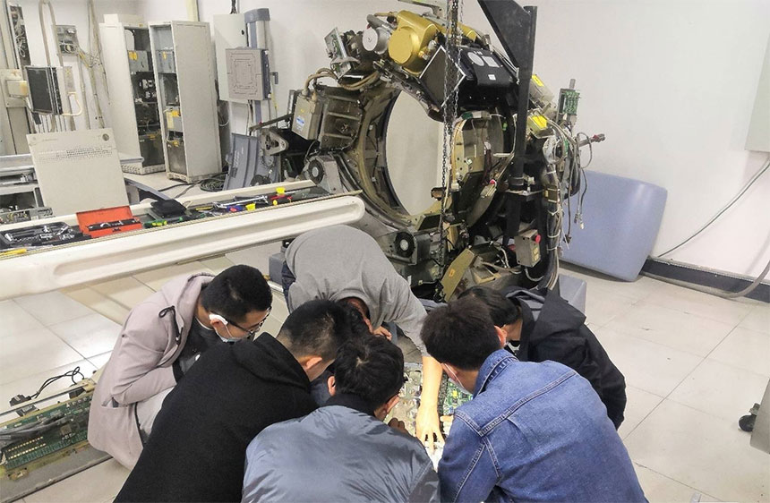 X-ray machine repair