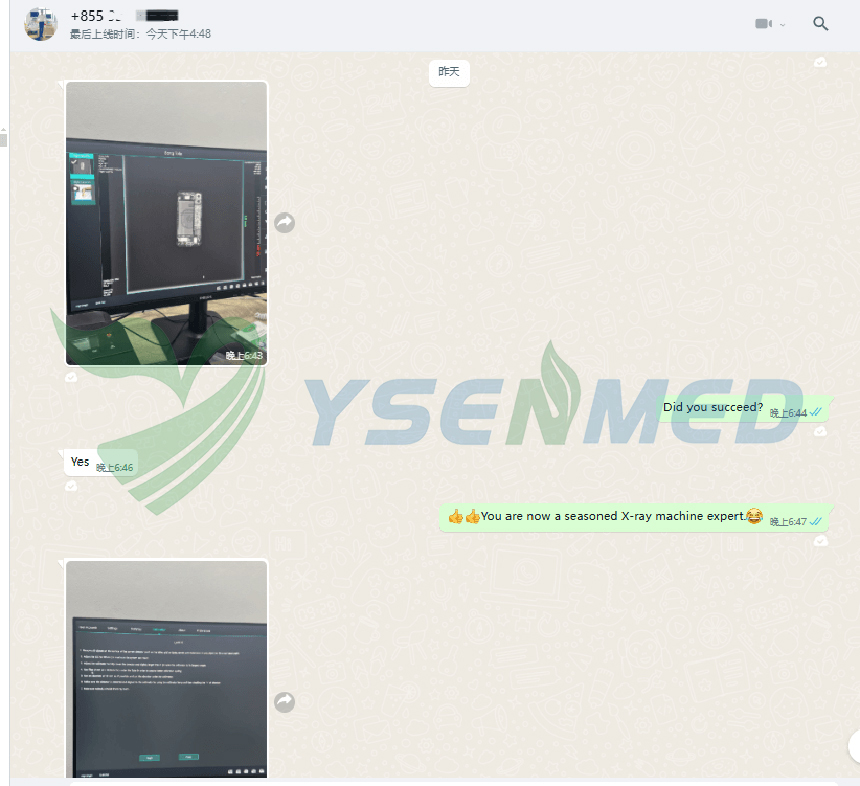YSX500D 50kW digital x-ray system case