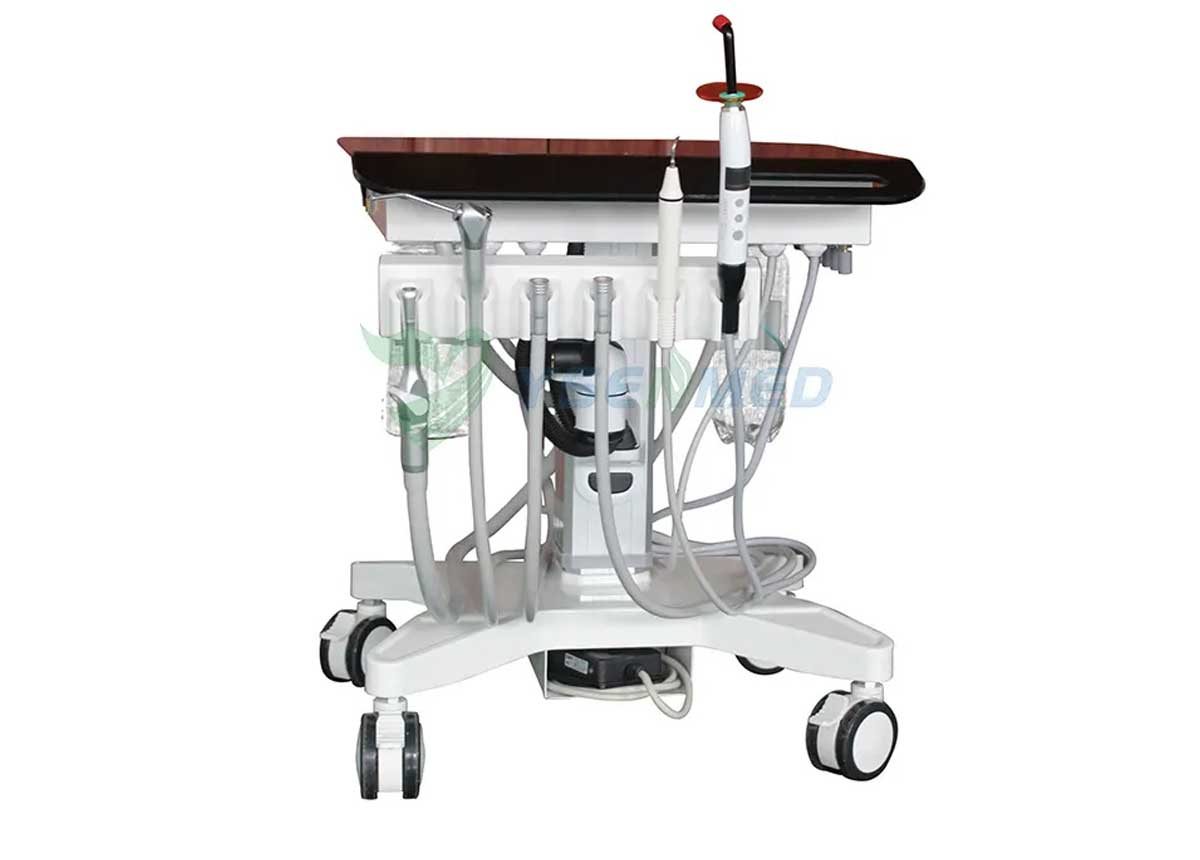 Introduction video of YSENMED YSDEN-302S Mobile Dental Chair Unit.