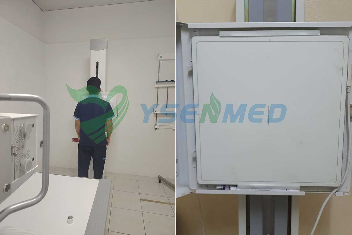 Dr. Mbumba from Gabon highly recommends YSENMED YSX500D DR system