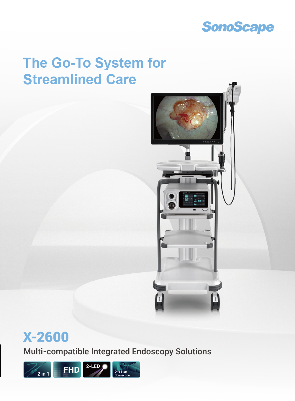 Electronic Endoscope Sonoscape X-2600