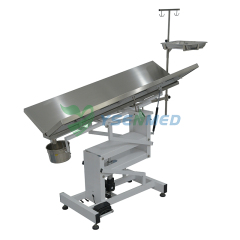 Electric Hydraulic V-Shaped Pet Surgical Table YSVET-OT06
