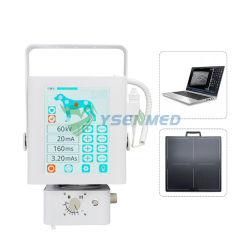 Unidad de rayos X portátil veterinaria de 5,6 kW YSX056-PF VET