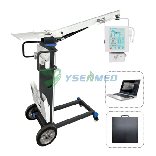 Unidad de rayos X portátil veterinaria de 5,6 kW YSX056-PF VET