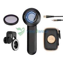 YSDE-3100 PRO Polarized & 365nm UV LED Dermatoscope