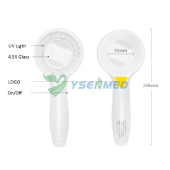 YSDE-315 Dermatology UV 365nm & 405nm Woods Lamp