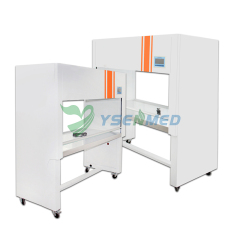 Laboratory Stainless Steel Double Working Positions Single Side Clean Bench YSTE-CJ-2FD SS