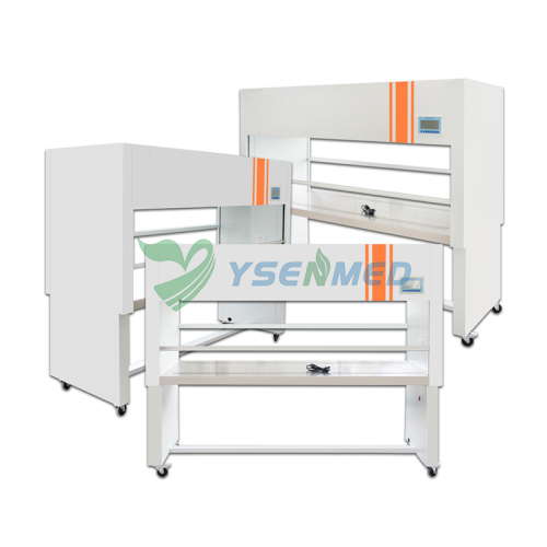 Laboratory Stainless Steel Triple Working Positions Double Sides Vertical Laminar Flow Cabinet YSTE-CJ-3F SS