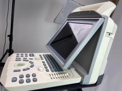 Scanner vétérinaire portatif d'ultrason de Doppler de couleur de vétérinaire tenu dans la main d'animal YSB-M5 VET