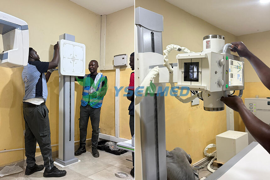 50kW Digital Radiography Machine Delivered to Ghana