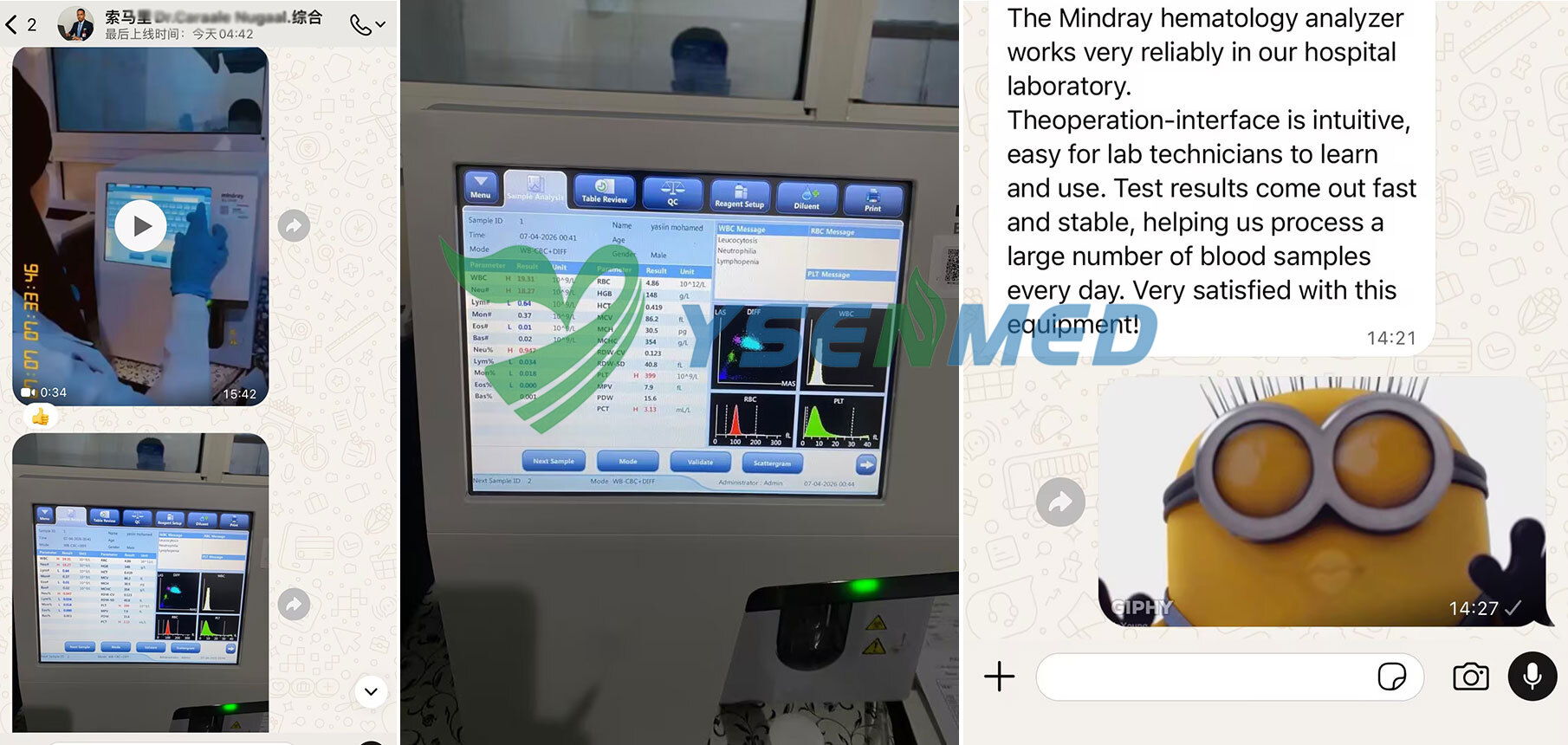 Somalia Customer Case BC-5000 Hematology Analyzer
