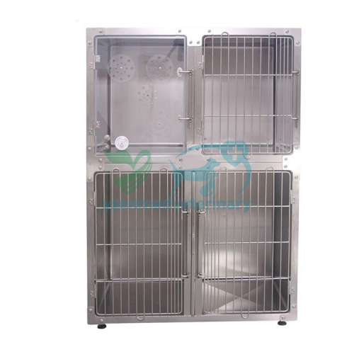 Professional Stainless Steel Modular Dog Cage With Rounded Corner YSKA-509