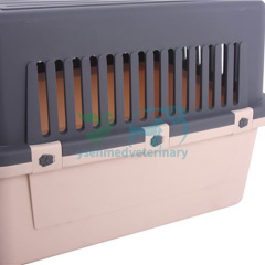 Stable structure waterproof dog kennel safe latching pet carrier YSVK-CD